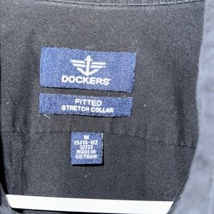 Dockers fitted stretch collar